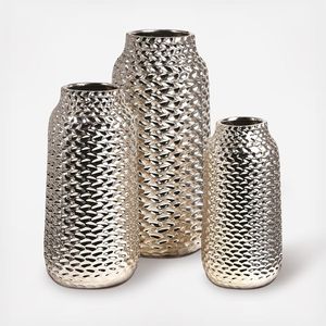 Vase à fleurs moderne en métal pour une décoration intérieure élégante et des arrangements floraux raffinés dans les espaces intérieurs de luxe - Product Image 2