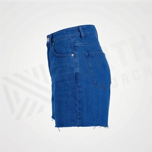 Ladies Shorts Plain Simple Breathable <b>Material</b> <b>Denim</b> Ripped Jeans Pants Women Casual Summer Fashion Streetwear Bottom - Product Image 3