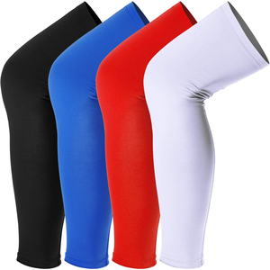 Manchons de compression pour mollets, respirants et légers, pour cyclisme professionnel en extérieur, équipement de sport de course - Product Image 1
