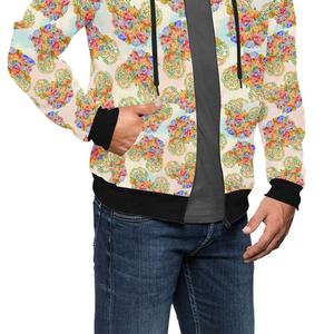 เสื้อฮู้ดดี้โอเวอร์ไซส์แบบซับลิเมชั่นสำหรับฤดูหนาว ดีไซน์แฟชั่น ผลิตจากโรงงาน MOQ ต่ำ ราคาสุดคุ้ม รับผลิตแบบ OEM ดีไซน์ล่าสุด เสื้อฮู้ดดี้พิมพ์ลาย - Product Image 3