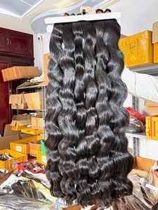 ขายดีที่สุด! ผมต่อเวียดนามแบบเวฟสำหรับถักเปีย 100% ไม่ผ่านกระบวนการ ผลิตด้วยเครื่องจักร คุณภาพดีเยี่ยม ขายส่ง - Product Image 4