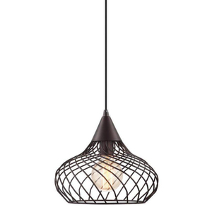 Fine Quality Aluminum Black Hanging Pendant <b>Light</b> Fixture Metal Hollow Carved Cage Ceiling Lamp For <b>Dining</b> Room Indoor Lighting - Product Image 3