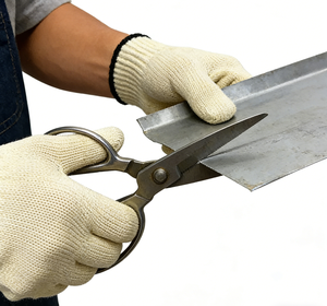 Guantes de Bombero de <span class=keywords><strong>Aramida</strong></span> Amarilla Flexibles de Metal al por Mayor, Transpirables, Industriales, Resistentes a Cortes - Product Image 3