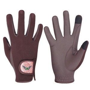 Adjustable Wrist Premium Horseback Riding <b>Gloves</b> <b>for</b> Men <b>Women</b> with Anti Slip Grip Factory Custom Equestrian Riding <b>Gloves</b> - Product Image 1