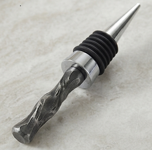 Tapón de Botella Moderno con Acabado Plateado, Tapón de Metal para Botellas, Venta al por Mayor, Suministros para Bares, Hoteles, Hogares y Fiestas - Product Image 3