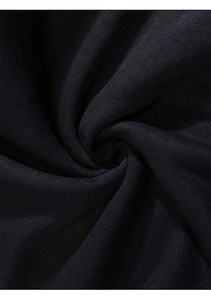 Sweat-shirt à capuche noir Sajah pour garçons, unisexe, décontracté, en coton, avec logo imprimé, poche avant, coupe classique, pour l'automne - Product Image 4
