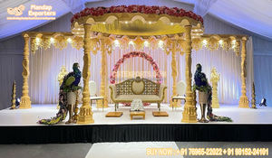 Mandap Mandap ชุดแต่งงาน Mandap,ทำจากไฟเบอร์สำหรับงานแต่งงาน - Product Image 4