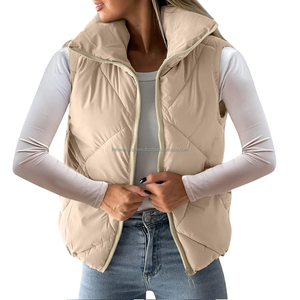 Venta al por mayor XL sin mangas con capucha Gilet Custom-Made Winter Puffer Jacket Directo del fabricante - Product Image 4