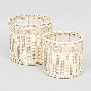 Maceta de ratán para plantas, excelente oferta, maceta para flores, decoración para patio exterior - Product Image 3