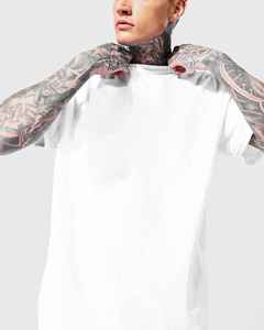 Camisetas de Hombre de Algodón 100% Jersey, Tendencia 2026, con Logotipo Impreso DTF Personalizado, Corte Holgado, Color Sólido, Transpirables, de Secado Rápido, Estilo Hip Hop - Product Image 5