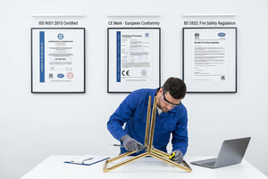 Chaise pliante en plastique blanc HDPE moulée par soufflage avec cadre en acier, idéale pour événements extérieurs, mariages, fêtes, jardin et camping – Portable et directement de l'usine à prix abordable - Product Image 4