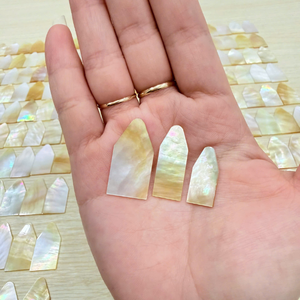 Nueva Madreperla Blanca Cuadrada Plana Seleccionada de Origen Vietnamita para Fabricación de Botones y Moda por 99 Gold Data - Product Image 3