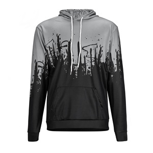 Conjunto Deportivo Personalizado de Alta Calidad para Hombre, OEM, Transpirable, con Capucha, de Poliéster y Algodón, para Invierno, Informal - Product Image 4