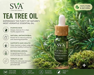 Aceite Esencial de Árbol de Té de Grado Terapéutico 100% Puro Destilado al Vapor, Aceite de Grado Cosmético Disponible a Precio de Mayoreo - Product Image 2