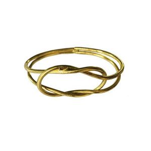 Anillo de Servilleta Metálico Decorativo Clásico para Decoración de Servilletas de Mesa con un Elegante Diseño Metálico - Product Image 3