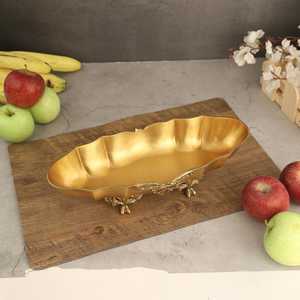 Bols rectangulaires de luxe en laiton poli, fabriqués à la main, écologiques, durables, en acier inoxydable, fabriqués en Inde. - Product Image 3