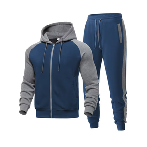 Ensemble sweat-shirt et pantalon pour homme de qualité supérieure, 100% coton molletonné, personnalisable, respirant, prix de gros bas, survêtement pour homme en vente - Product Image 1