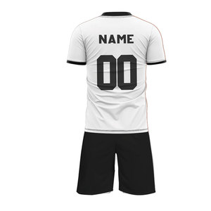 Ensemble de maillots de football personnalisés en polyester pour hommes, uniforme de football avec impression numérique, vêtements d'été pour hommes avec faible MOQ - Product Image 5