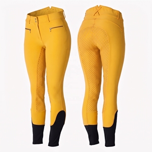 Jodhpurs imprimés pour femmes, pantalons d'équitation d'hiver, culottes d'équitation intégrales en polaire, collants d'équitation pour adultes avec poches - Product Image 1