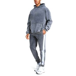 Sudadera con Capucha de Forro Polar para Hombre, Manga Larga, Estilo Vintage, Personalizable con Logotipo, Venta al Por Mayor - Product Image 1