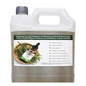 Aceite de Romero al por Mayor para el Cabello, Tratamiento Capilar con Aceite Esencial Herbal Natural, Aceite Certificado de Calidad para Exportación, para Todo Tipo de Cabello - Product Image 1