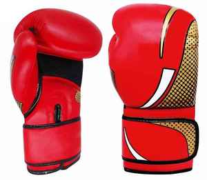New Custom Logo Leather Boxing <b>Gloves</b> <b>Moisture</b> Wicking Comfortable Wear Reasonable Price Men's MMA Boxing <b>Gloves</b> - Product Image 1