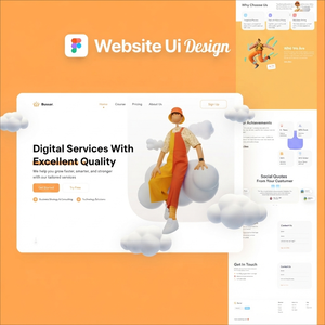 บริการออกแบบเว็บไซต์ UI UX ระดับพรีเมียม: การวิจัยผู้ใช้, การสร้างโครงร่าง, การสร้างต้นแบบ และอินเทอร์เฟซภาพแบบตอบสนองต่อการใช้งาน - Product Image 6