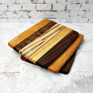 Nueva excelente tabla de cortar rectangular de madera, utensilios de cocina, para el hogar, para cortar verduras, frutas, pizza, carne, queso. - Product Image 1