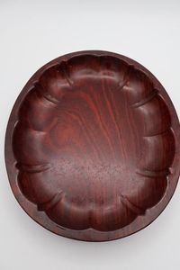 Plateau de service rectangulaire en bois d'acacia naturel fait main de luxe avec poignées, plateau en bois multifonctionnel pour le thé, le café et la décoration de la maison - Product Image 4