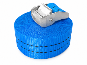 Sangle d'arrimage en polyester premium avec boucle à came 38mm 450kg sans crochet pour le transport de remorques et la sécurisation des marchandises Fabricant OEM - Product Image 6