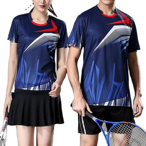 เสื้อผ้ากีฬาเทเบิลเทนนิสคุณภาพสูง ออกแบบใหม่ตามสั่ง เสื้อแบดมินตัน ชุดกีฬาสำหรับผู้ใหญ่ทุกเพศ รับออกแบบตามสั่ง - Product Image 1