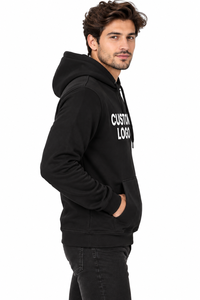 Meilleur Prix MANGOES Sweats à Capuche Hiver Imprimés par Transfert Thermique en Polaire Polyester/Coton 260g Coupe Oversize Respirant avec Poche Service OEM - Product Image 3