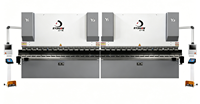 Rem Servo Elektro-Hidrolik Tandem Smart CNC 2-YDP-ESS untuk Lengkungan Kompleks