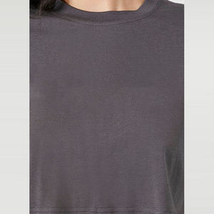 Tops Cortos de Verano para Mujer, Personalizados, Ajustados, Formales, Cuello Redondo, Ligeros, Elásticos, Transpirables, Tallas Grandes - Product Image 6