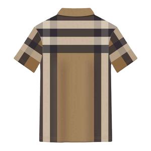 Polo de direction sophistiqué pour hommes avec patte de boutonnage professionnelle à deux boutons et texture douce, idéal pour le bureau - Product Image 2