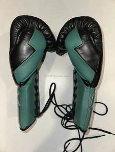 Gants de boxe professionnels Fly Super Lace unisexes, en cuir de vachette véritable, respirants et absorbant l'humidité, équipement d'entraînement et de sparring professionnel - Product Image 5