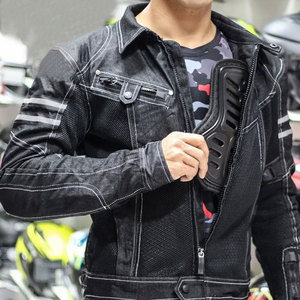 Chaqueta de Cordura Profesional para Motociclistas, Correas de Brazo Ajustables, Traje con Protección CE, Chaqueta de Cordura Textil de Alta Gama, Protección Contra Impactos - Product Image 6