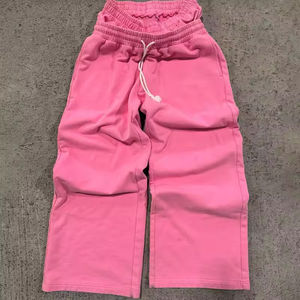 Ensemble jogging homme en polyester/coton, deux pièces, qualité supérieure, logo personnalisé, jean à double taille, survêtement homme - Product Image 4