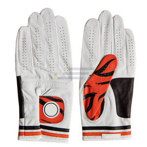 Gants de golf légers pour homme, main droite, respirants, confortables, durables, paume en cuir Cabretta, adhérence antidérapante, doigts entièrement couverts - Product Image 1