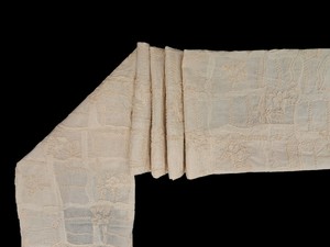 ผ้าฝ้ายปักลายดอกไม้แบบแอ็บสแตรก ลายอิฐแบบแพทช์เวิร์ค ขายดี สำหรับทำชุดเดรส จากซัพพลายเออร์อินเดีย - Product Image 2