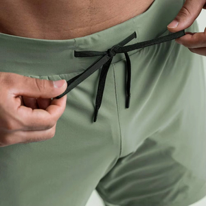 OEM Professionnel Fitness Grande Taille Toile 100% Coton Solide Séchage Rapide Respirant Personnalisé Haute Qualité Gym Vente en Gros Course à Pied Hommes - Product Image 6