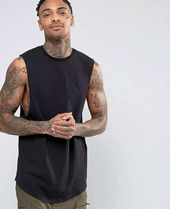 Camisetas sin mangas de verano para hombre, camiseta sin mangas sólida para hombre, uniforme deportivo para hombre, camiseta sin mangas de algodón transpirable con palangre - Product Image 1