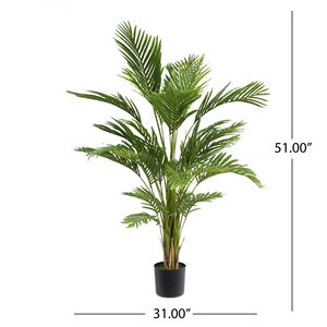 51-Inch Artificial Palm <b>Tree</b> for Indoor or <b>Outdoor</b> Decorative Use - Product Image 4
