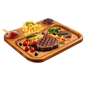 Planche à découper en bois artisanale unique, avec des motifs artistiques de grain de bois, pour un accessoire de cuisine inégalé. - Product Image 3