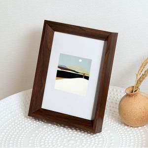 Cadre photo en bois écologique H a CRAFT HAC-745, portrait et paysage, personnalisable, gravé, avec un design moderne - Product Image 6