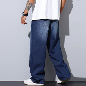 2026 High Quality Light Weight Wholesale Customized Logo Printing <b>Men</b> Outdoor Wear Denim Pant for <b>Men</b> - Product Image 2