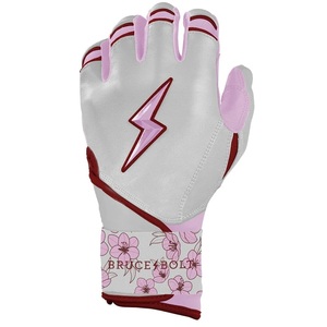 Guantes de bateo Brucebolte 100% de cuero suave Cabretta, antideslizantes, transpirables, ligeros y personalizados para entrenamiento de béisbol. - Product Image 5