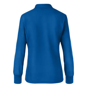 Blouse médicale élégante personnalisée pour femme, à fermeture éclair sur le devant, en polyester et élasthanne extensible, uniforme médical à manches longues, manteau de réchauffement, blouses médicales OEM - Product Image 3