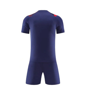 Ensemble de maillots et shorts de football pour équipe, vêtements de sport athlétiques, tissu à séchage rapide, vêtements d'entraînement, vente en gros, ensemble de football personnalisé en gros - Product Image 2
