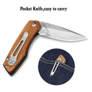 Couteaux pliants faits à la main de couleur unie au design unique, vente en gros de couteaux pliants faits à la main sur mesure - Product Image 2